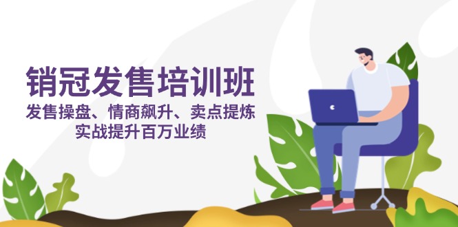 销冠 发售培训班:发售 操盘+情商 飙升+卖点 提炼,实战提升百万业绩-汉兴项目网创资源网