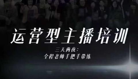 婉婉运营型主播培训线下课，主播四大能力，十小时线下录像+字幕，内容比线上课干-汉兴项目网创资源网