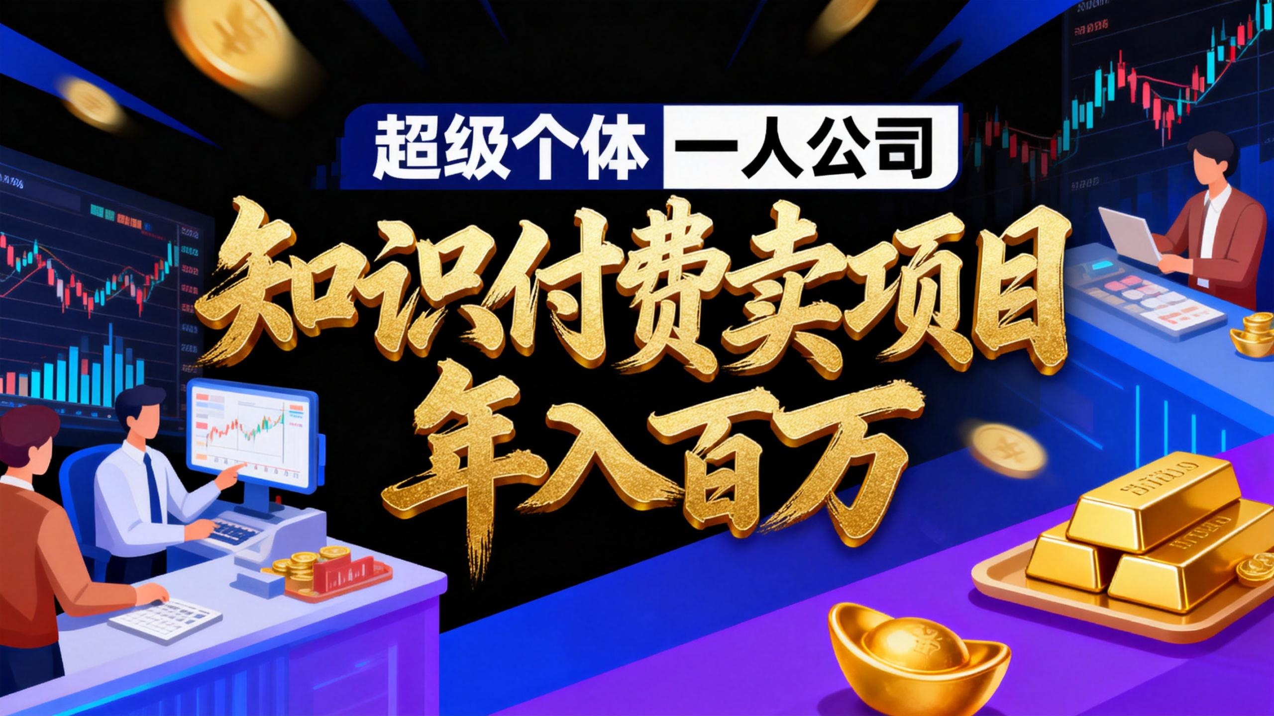 2026年“超级个体一人公司”私域卖项目年入百万，个人IP-精准引流-项目包装-转化成交-汉兴项目网创资源网