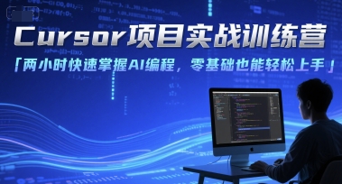 Cursor项目实战训练营，两小时快速掌握AI编程，零基础也能轻松上手-汉兴项目网创资源网
