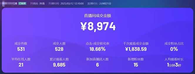 图片[2]-靠不露脸读稿子直播，日入5000+，普通人直播带货的新风口，抖音破价直…-汉兴项目网创资源网