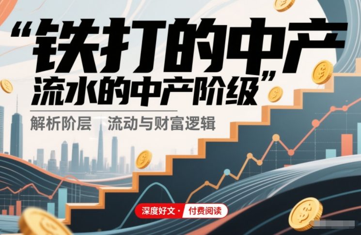 付费文章：铁打的中产，流水的中产阶级-汉兴项目网创资源网