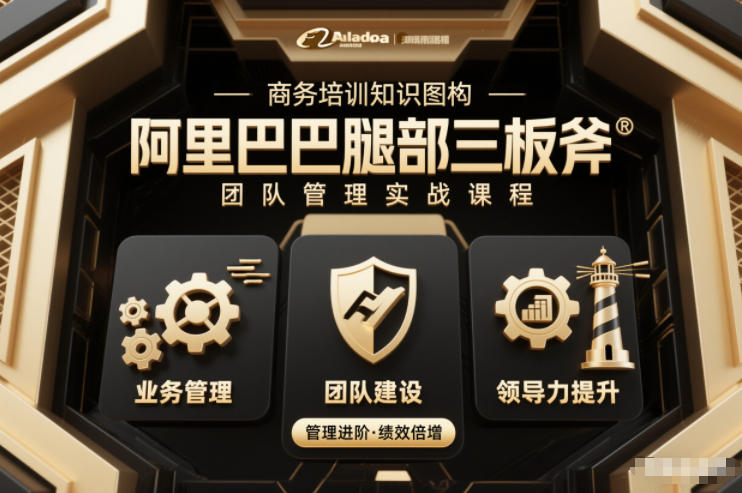 团队管理必学课程系列，阿里巴巴“腿部三板斧”-汉兴项目网创资源网