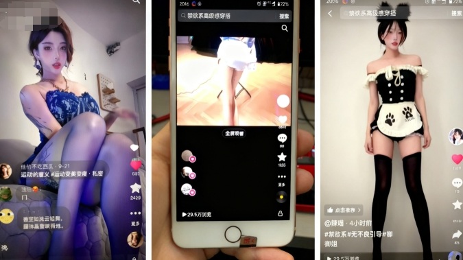 11月最新抖音快手美女起号技术,抖音素材混剪+快手搬运二创-汉兴项目网创资源网