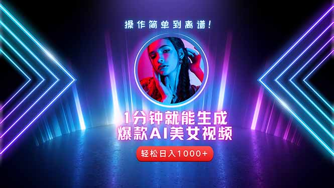 2025年最强副业：用AI做短视频，从零开始打造爆款账号！-汉兴项目网创资源网